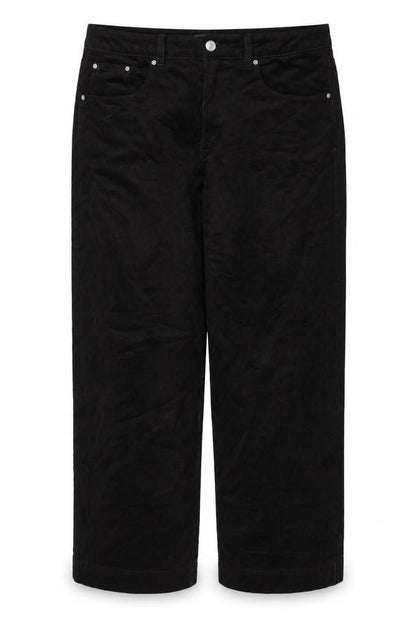 Marks and Spencer Women’s Black Corduroy Chino Trousers Size 18