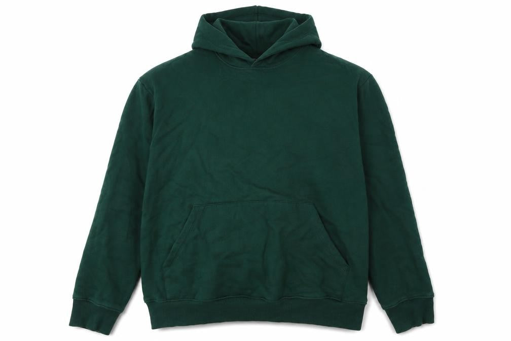ASOS Design Men's Green 2XL Pullover Hoodie Cotton Fleece