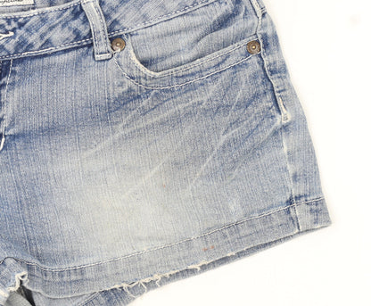 Hot Options Women's Blue Denim Cut-Off Shorts Size 12