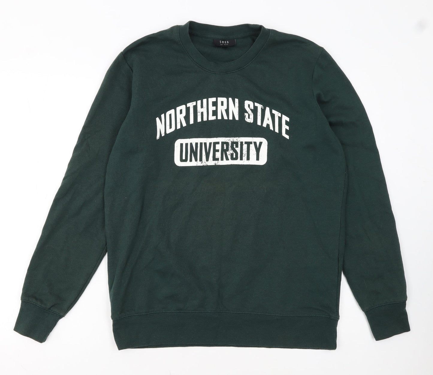 SMOG Women’s Green Northern State University Regular Fit Sweatshirt L