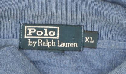 Ralph Lauren Men's Blue Short Sleeve Cotton Polo Shirt XL