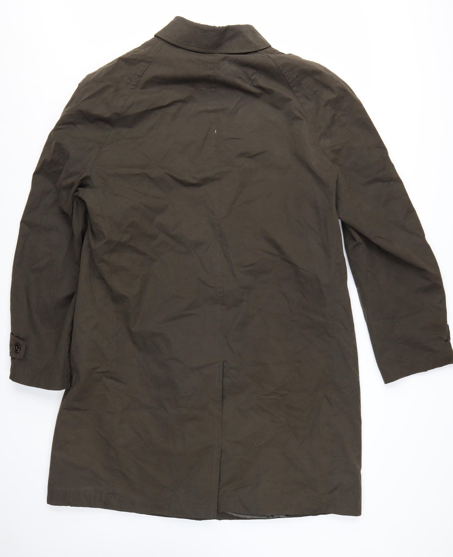 Marks and Spencer Men’s Olive Green L Rain Coat with Removable Lining