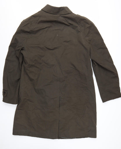 Marks and Spencer Men’s Olive Green L Rain Coat with Removable Lining