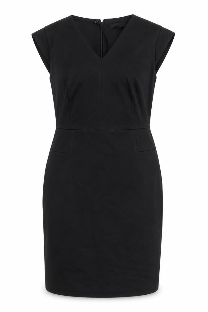 Next Women Black Size 10 Sheath Knee Length Tailoring Dress