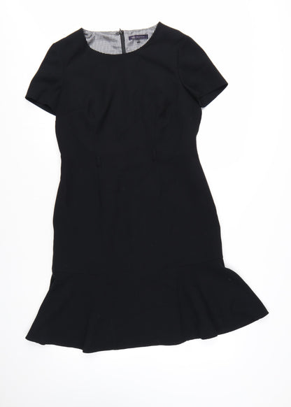 Marks and Spencer Women’s Black Size 14 Sheath Knee Length Dress