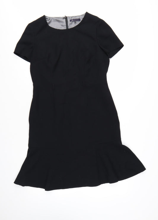 Marks and Spencer Women’s Black Size 14 Sheath Knee Length Dress
