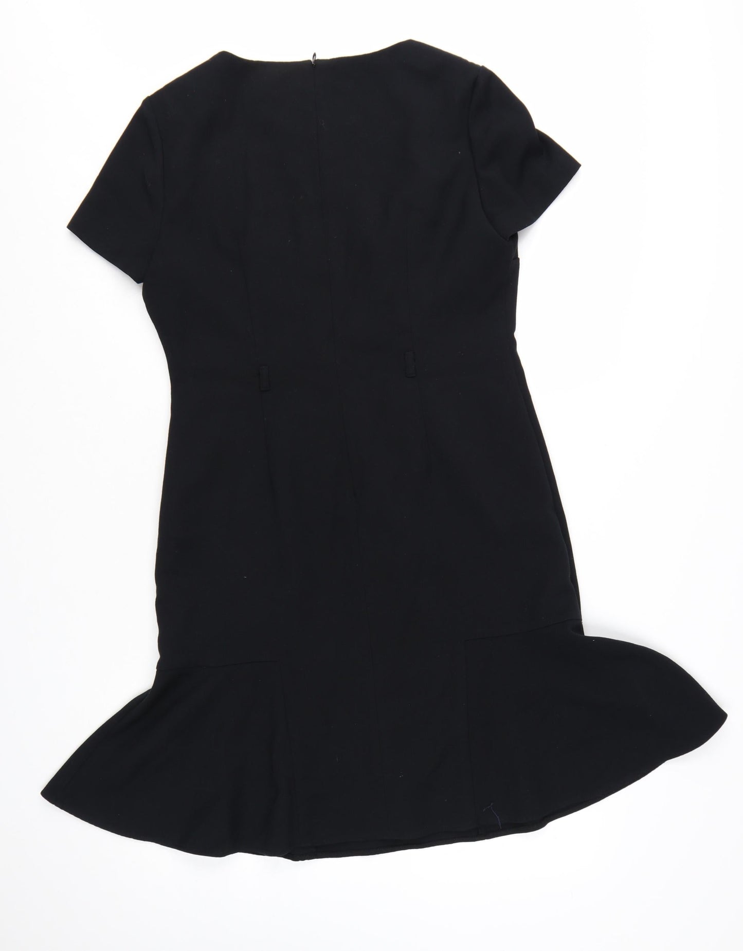 Marks and Spencer Women’s Black Size 14 Sheath Knee Length Dress