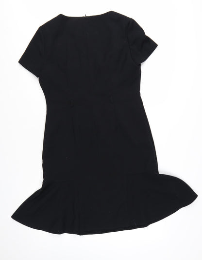 Marks and Spencer Women’s Black Size 14 Sheath Knee Length Dress