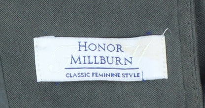 Honor Millburn Women's Green Quilted Waistcoat Size 18