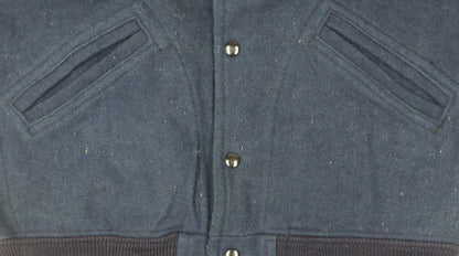 Wilson Men's Navy Wool Syracuse Varsity Jacket Size 42 Vintage