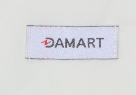 Damart Women Ivory Mid-Length 3/4 Sleeve Blazer Jacket UK 14