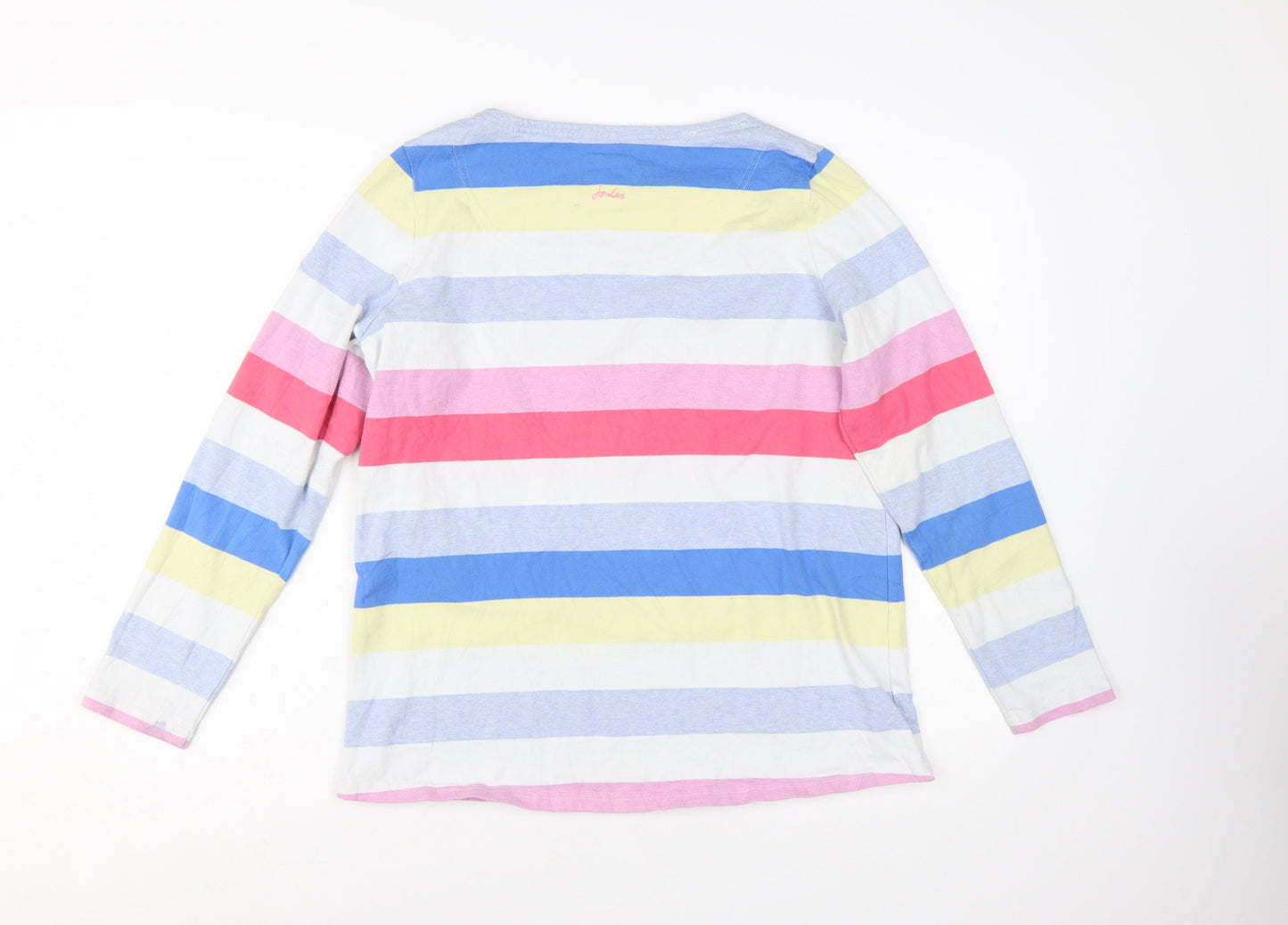 Joules Women Multicoloured Long Sleeve Pullover Sweatshirt UK 16