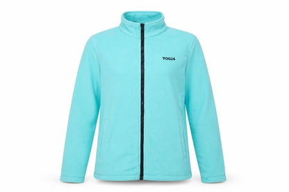 TOG24 Women's Blue Fleece Jacket Size 10 Full Zip Outdoor