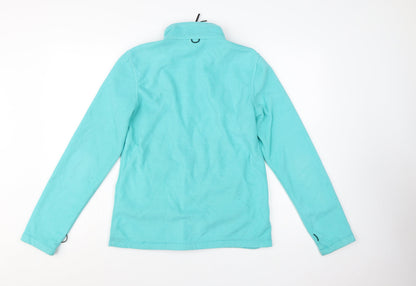 TOG24 Women's Blue Fleece Jacket Size 10 Full Zip Outdoor