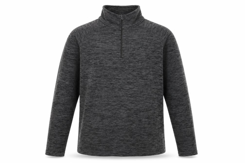 Mountain Warehouse Mens Grey Fleece 1/4 Zip Pullover Sweatshirt M