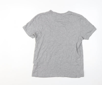 Hugo Boss Men's Grey Short Sleeve Crew Neck T-Shirt Size S