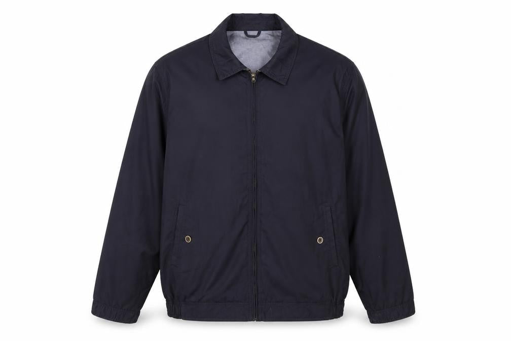 Marks and Spencer Men's Blue XL Full Zip Casual Jacket