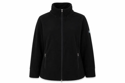 Polarino Women's Black Fleece Full Zip Jacket Size 22