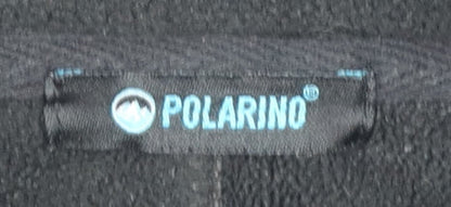Polarino Women's Black Fleece Full Zip Jacket Size 22