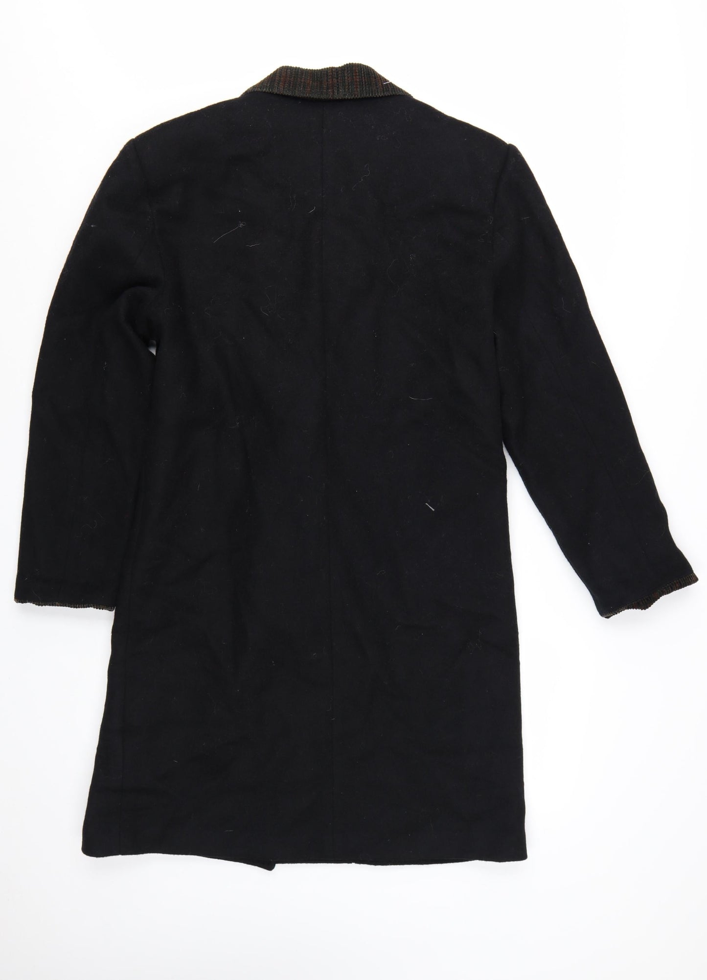David Benjamin Collection Women's Black Wool Overcoat Size 8
