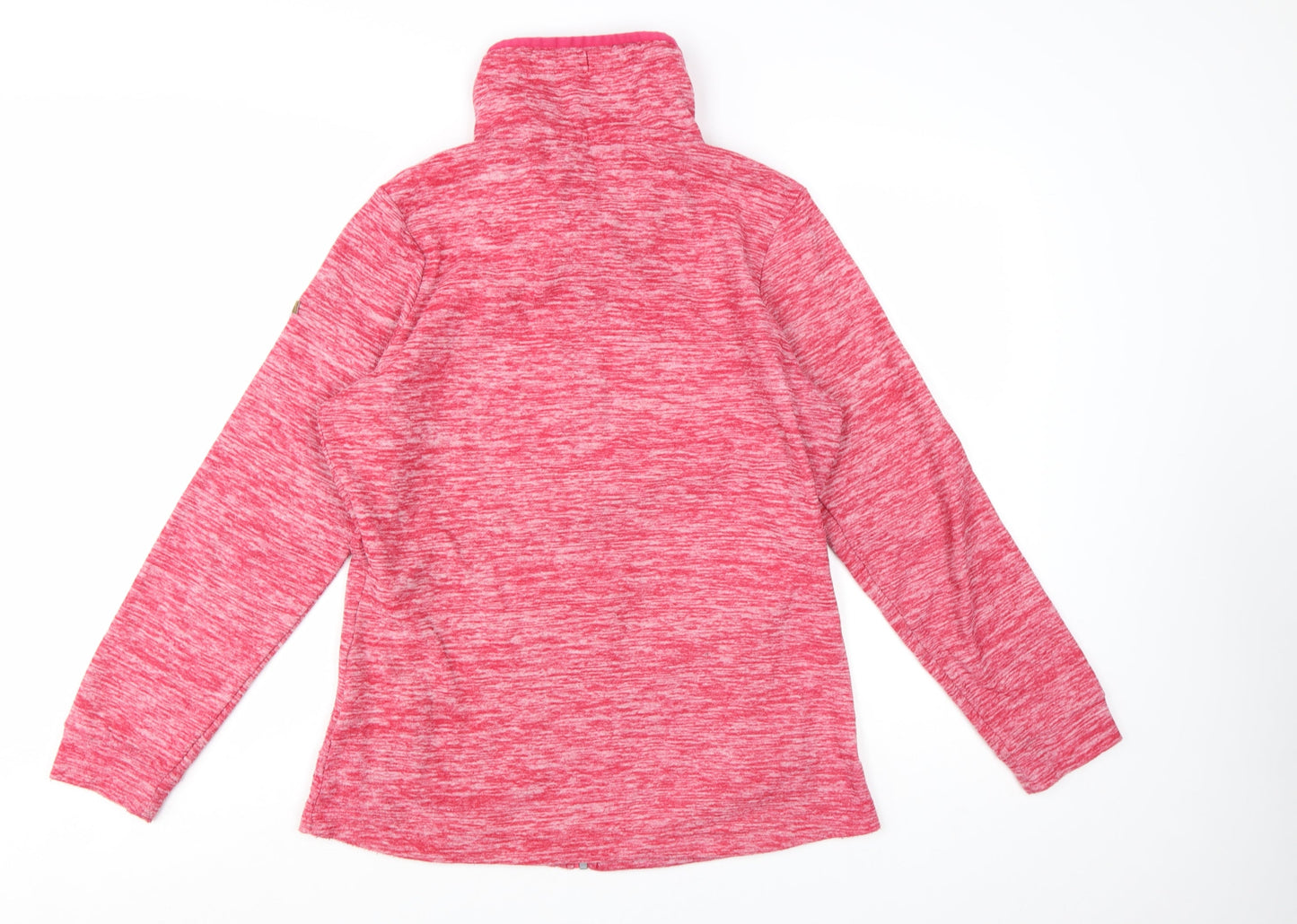 Regatta Womens Pink Soft Shell Full Zip Fleece Jacket Size 14