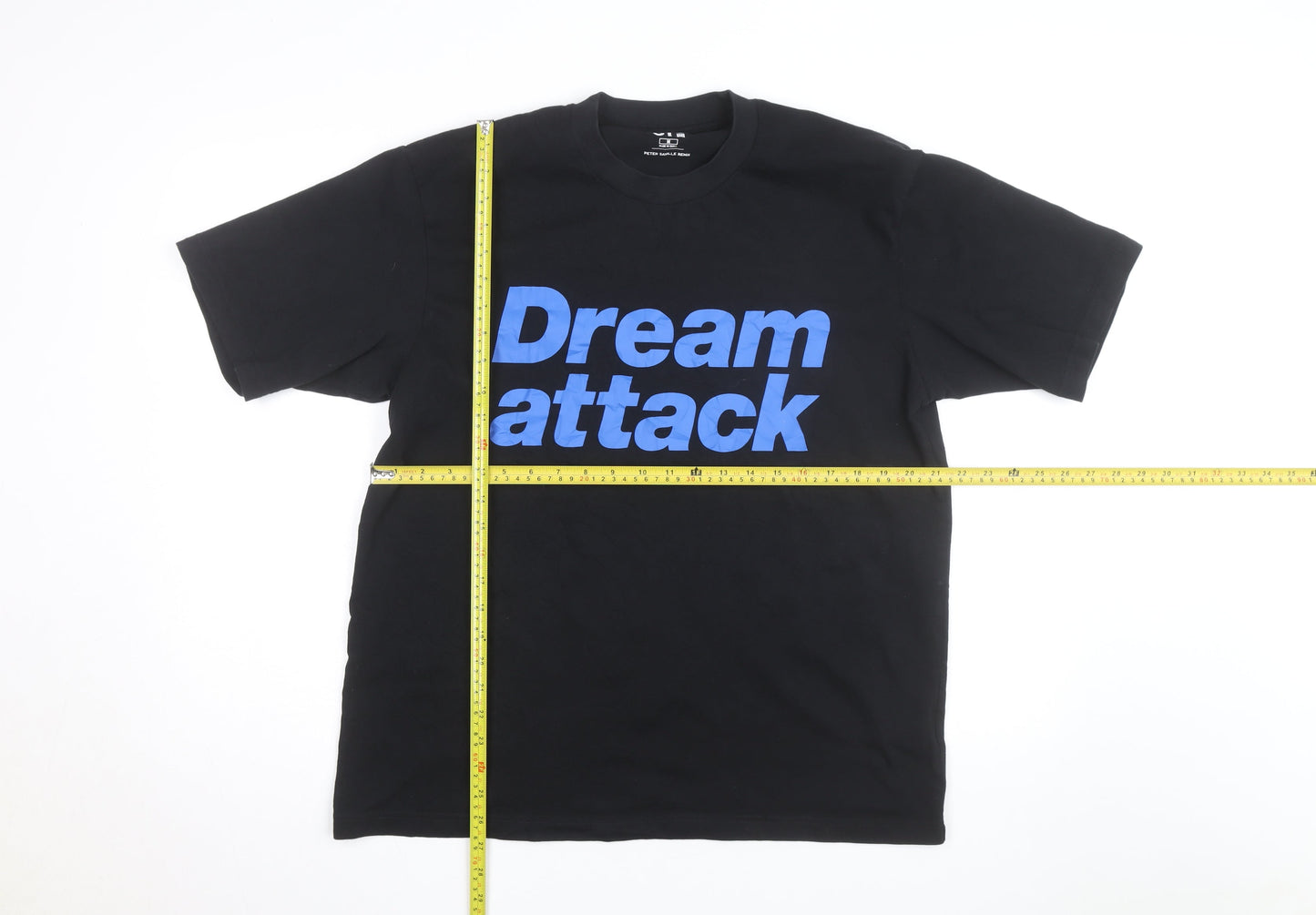 Uniqlo Men’s Black Graphic Print Crew Neck T-Shirt M Peter Saville Remix