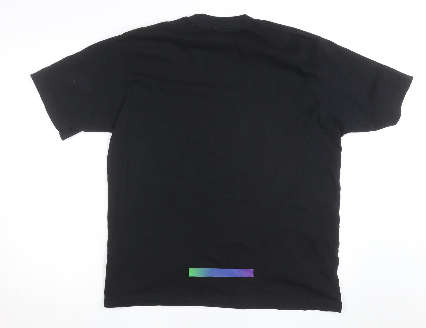 Uniqlo Men’s Black Graphic Print Crew Neck T-Shirt M Peter Saville Remix