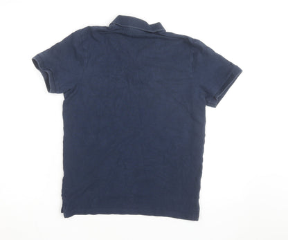 Jack & Jones Men's Blue Polo Shirt Size M Casual Classic Fit