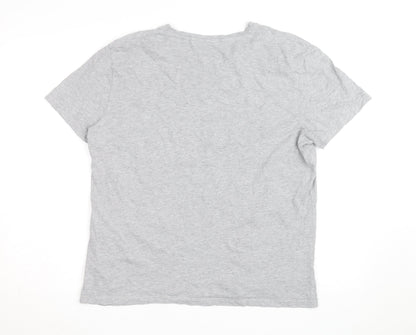 Craghoppers Womens Grey XL Short Sleeve Cotton Blend T-Shirt