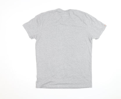 Superdry Men's Grey Osaka 6 Graphic T-Shirt - Medium