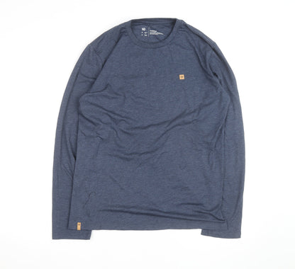 Tentree Men's Blue Long Sleeve Treeblend Crew Neck Top Size M