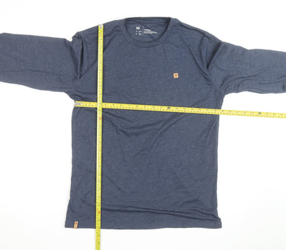 Tentree Men's Blue Long Sleeve Treeblend Crew Neck Top Size M