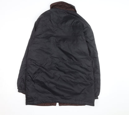 Essentials Women's Black Size 14 Quilted Puffer Jacket