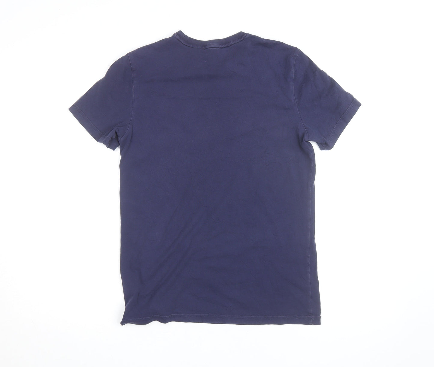 Puma Boys Blue Graphic Logo Sports T-Shirt 15-16 Years Regular Fit