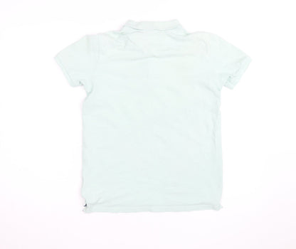 U.S. Polo Assn. Boys Green Short Sleeve Polo Shirt 14-15 Years