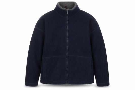 Marks and Spencer Men's Blue XL Fleece Full Zip Jacket