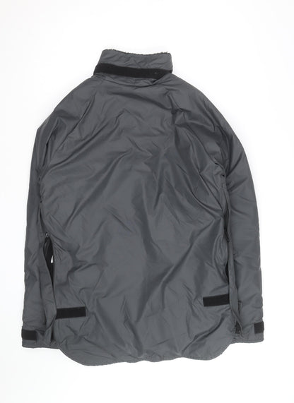 Buffalo Systems Men’s Grey 40 Anorak Nylon Jacket Outdoor Mountain Shirt
