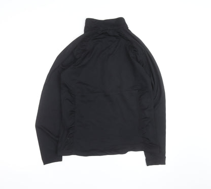 Sunice Men's Black M Softshell 1/2 Zip Lightweight Active Jacket