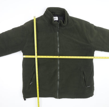 Champion Glen Men's Green Fleece Full Zip Jacket XL