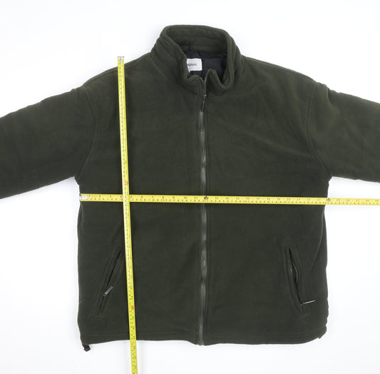 Champion Glen Men's Green Fleece Full Zip Jacket XL