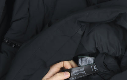 Marks and Spencer Men’s Black M Puffer Hooded Winter Jacket
