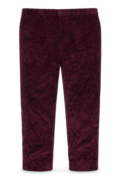 Peter Christian Men's Red Corduroy Straight Leg Jeans 34W 31L