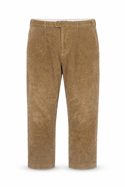 Collier Campbell Men's Brown Corduroy Straight Fit Jeans 32W 30L
