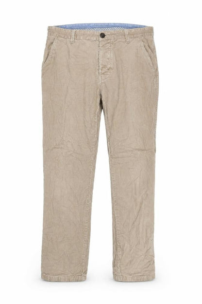 Next Men's Beige Corduroy Straight Fit Jeans 34L Classic Style