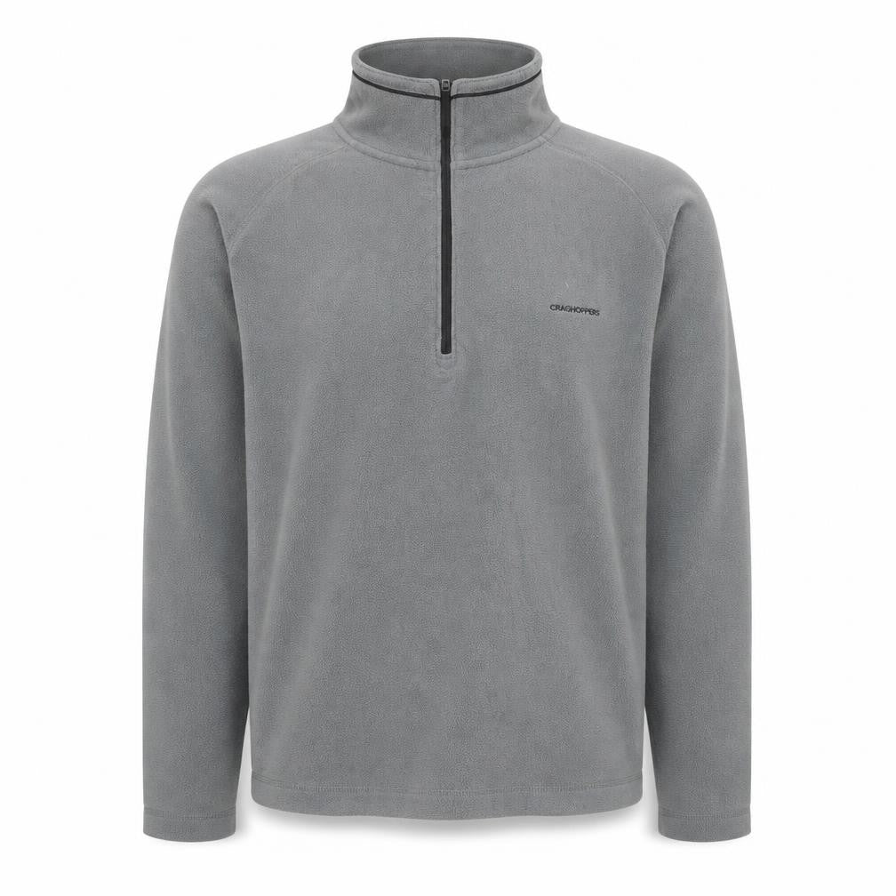Craghoppers Men's Grey Fleece Half Zip Pullover Sweatshirt L