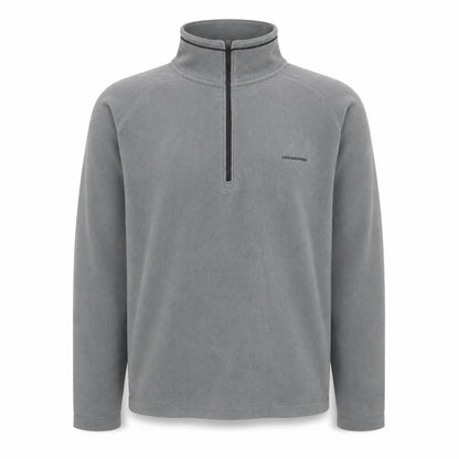 Craghoppers Men's Grey Fleece Half Zip Pullover Sweatshirt L