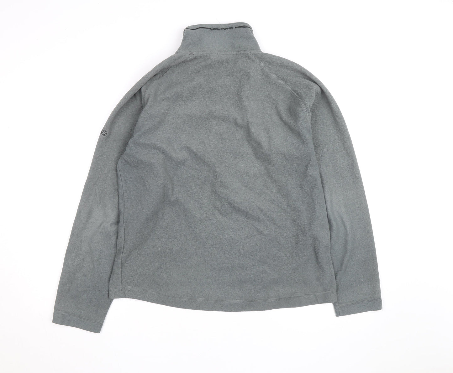 Craghoppers Men's Grey Fleece Half Zip Pullover Sweatshirt L