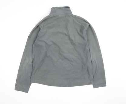 Craghoppers Men's Grey Fleece Half Zip Pullover Sweatshirt L