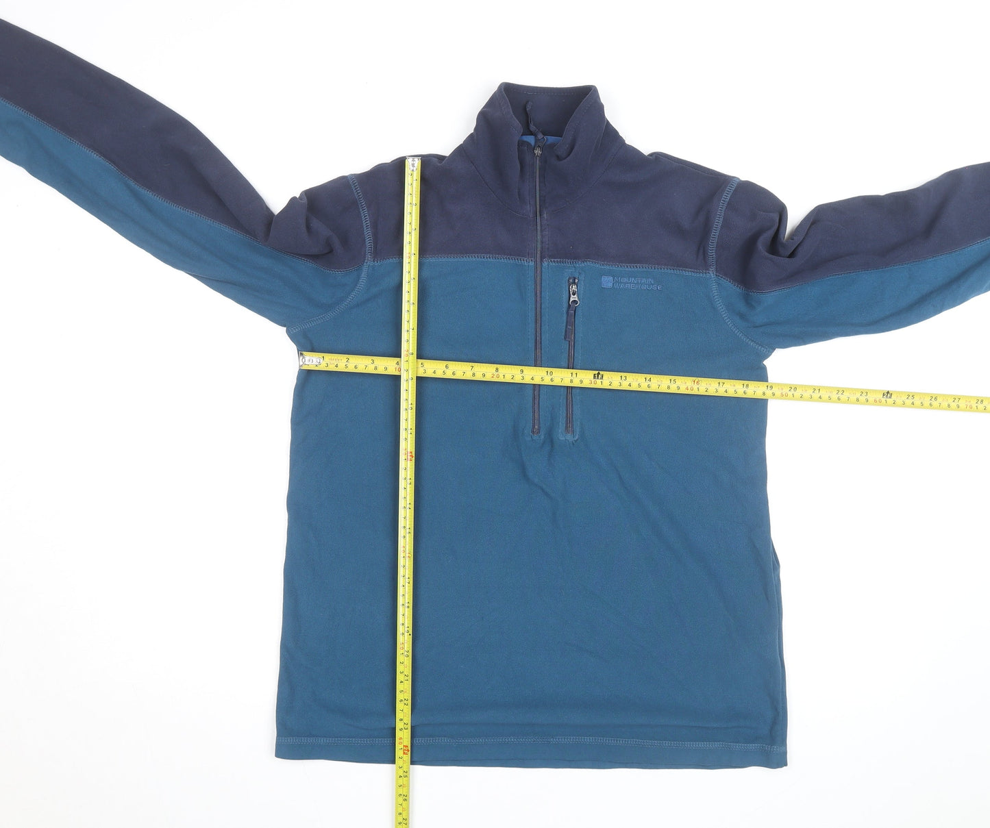 Craghoppers Men’s Blue XS 1/4 Zip Fleece Sweatshirt Outdoor Top