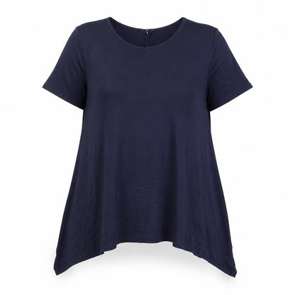 Evans Women’s Blue Jersey Short Sleeve T-Shirt UK 16